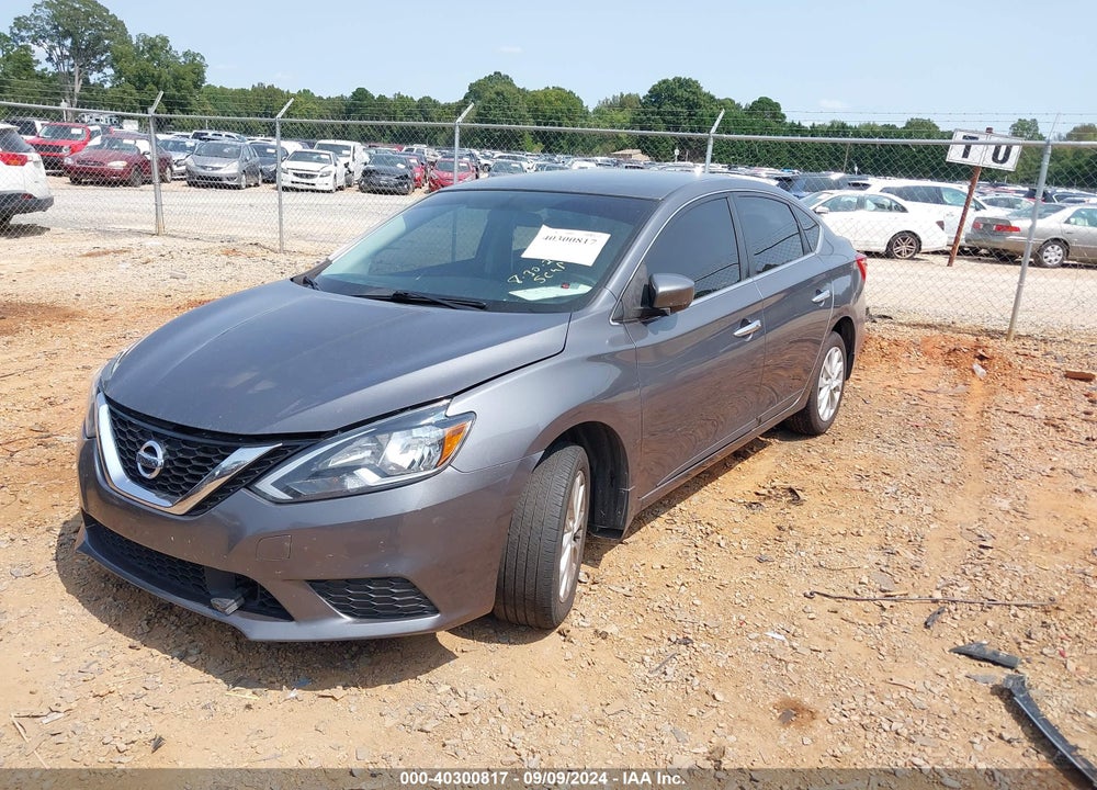 2019 NISSAN SENTRA SV VIN: 3N1AB7AP0KL603400