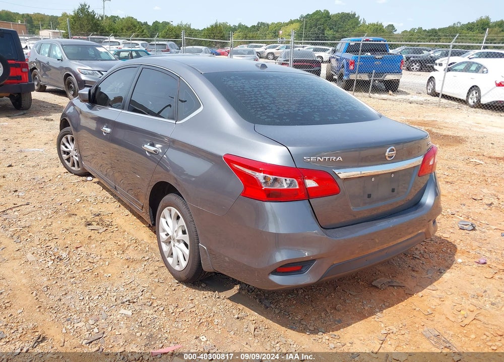 2019 NISSAN SENTRA SV VIN: 3N1AB7AP0KL603400