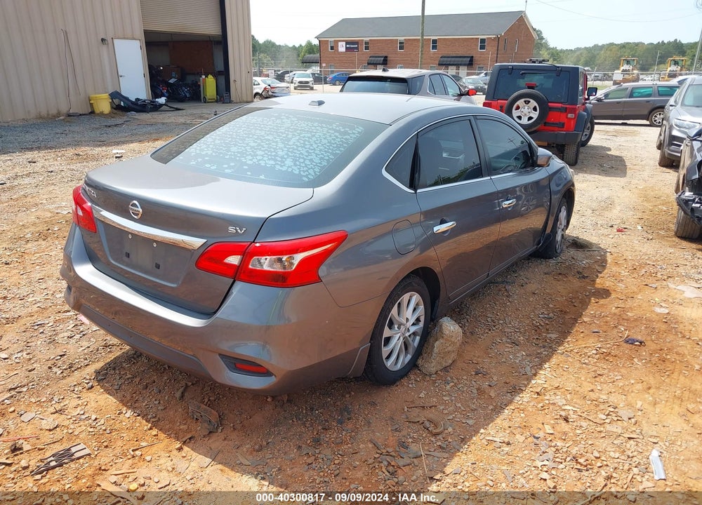 2019 NISSAN SENTRA SV VIN: 3N1AB7AP0KL603400