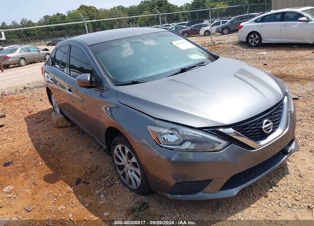 2019 NISSAN SENTRA SV VIN: 3N1AB7AP0KL603400