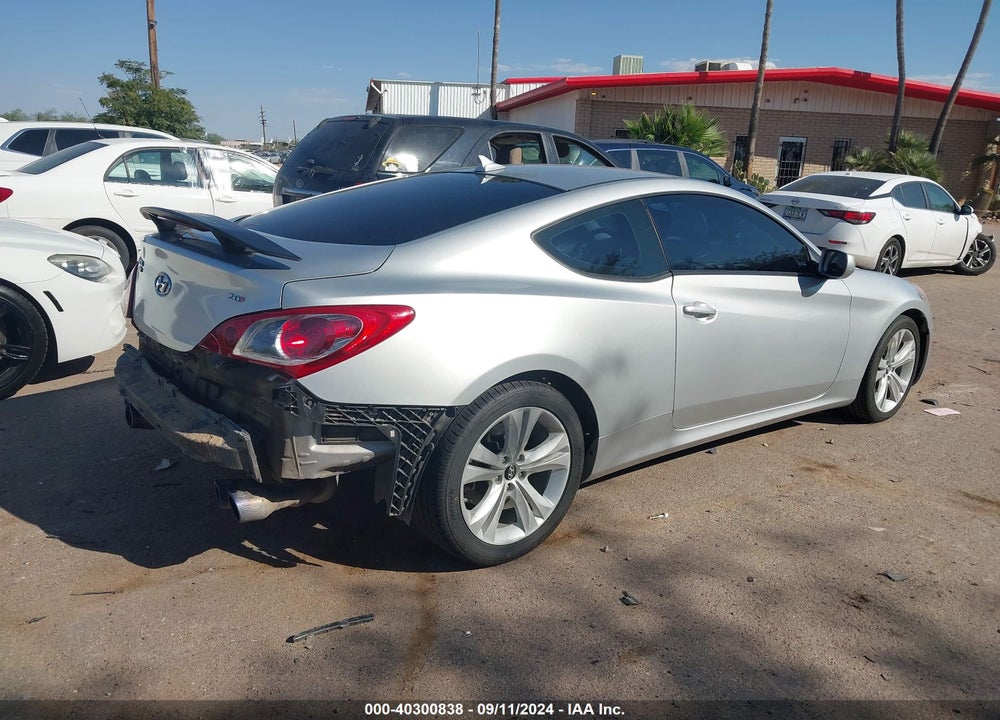 2011 HYUNDAI GENESIS 2.0T VIN: KMHHT6KD9BU049251