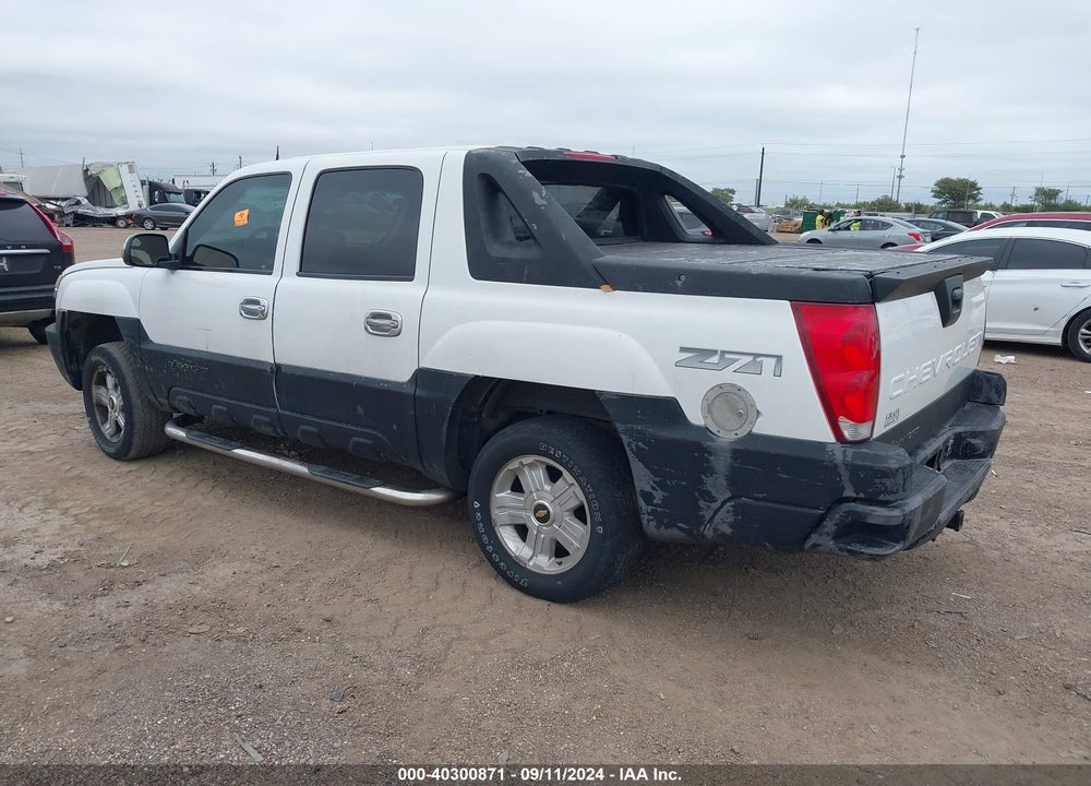 2004 CHEVROLET AVALANCHE 1500 VIN: 3GNEK12T54G332960