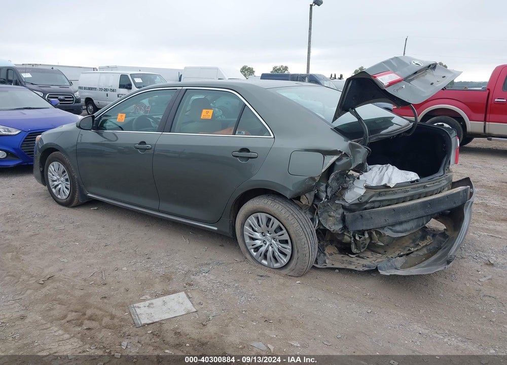 2013 TOYOTA CAMRY LE VIN: 4T4BF1FK1DR275494