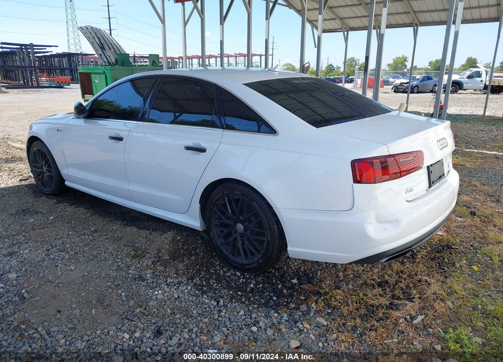 2016 AUDI A6 3.0T PREMIUM PLUS VIN: WAUFGAFC9GN002210