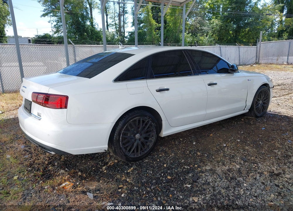 2016 AUDI A6 3.0T PREMIUM PLUS VIN: WAUFGAFC9GN002210