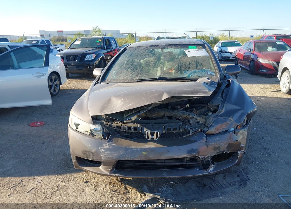 2011 HONDA CIVIC LX VIN: 2HGFA1F54BH529418