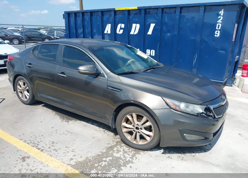 2011 KIA OPTIMA EX VIN: KNAGN4A70B5072189