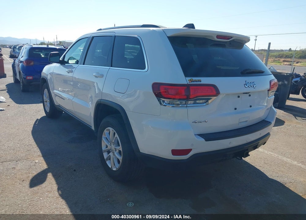 2021 JEEP GRAND CHEROKEE LAREDO E 4X4 VIN: 1C4RJFAG4MC732381