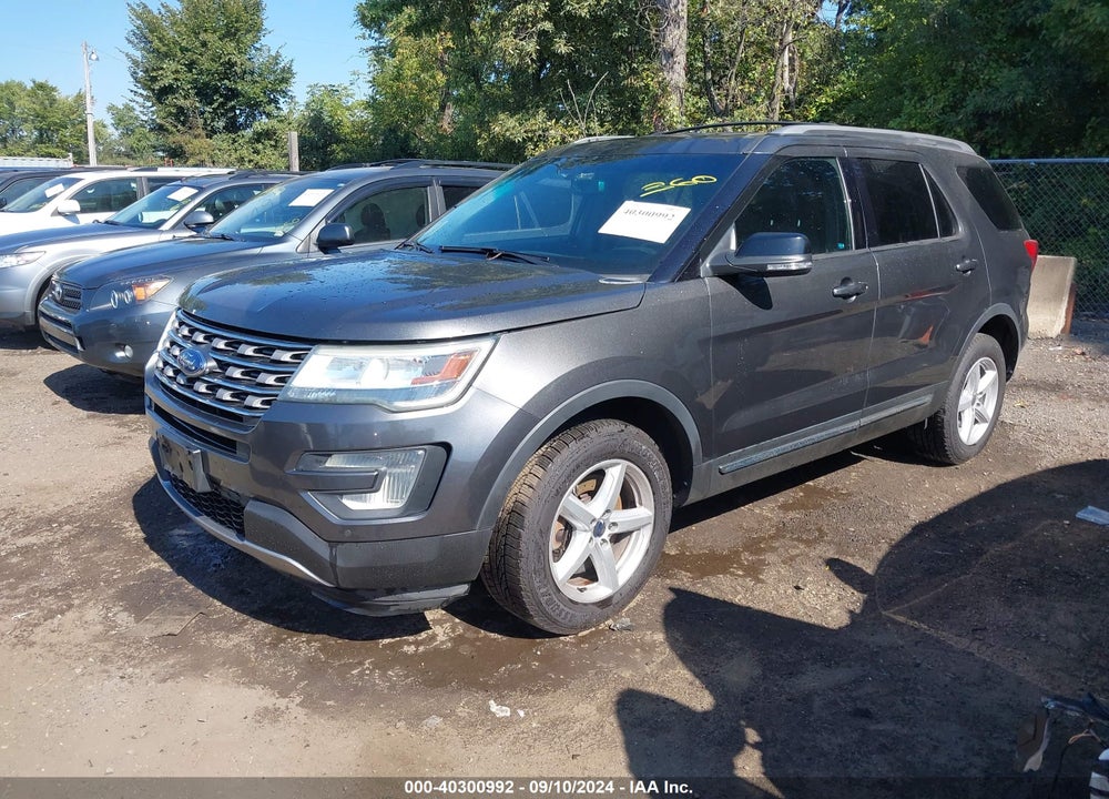 2016 FORD EXPLORER XLT VIN: 1FM5K8D8XGGB31707