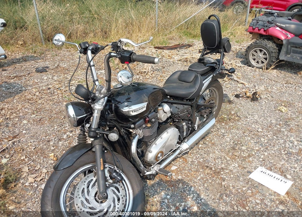 2018 TRIUMPH MOTORCYCLE BONNEVILLE SPEEDMASTER VIN: SMTD46HL2JT873144