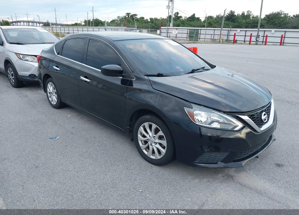 2018 NISSAN SENTRA SV VIN: 3N1AB7AP0JL654197
