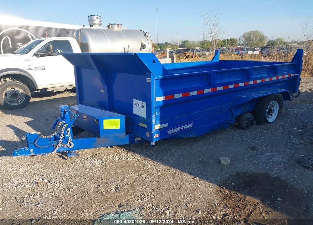 2017 SURE-TRAC TANDEM AXLE DUMP TRAILER VIN: 5JW1D1421H4209577