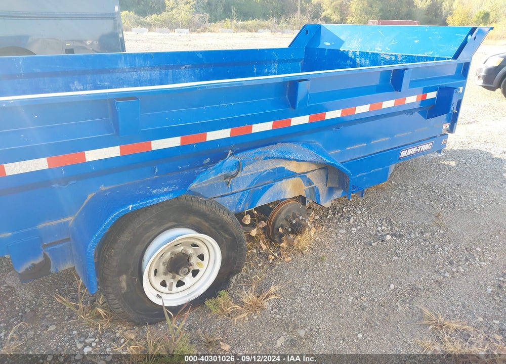 2017 SURE-TRAC TANDEM AXLE DUMP TRAILER VIN: 5JW1D1421H4209577