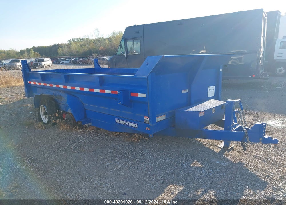 2017 SURE-TRAC TANDEM AXLE DUMP TRAILER VIN: 5JW1D1421H4209577