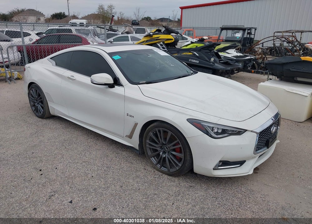 2017 INFINITI Q60 3.0T RED SPORT 400 VIN: JN1FV7EK3HM610075