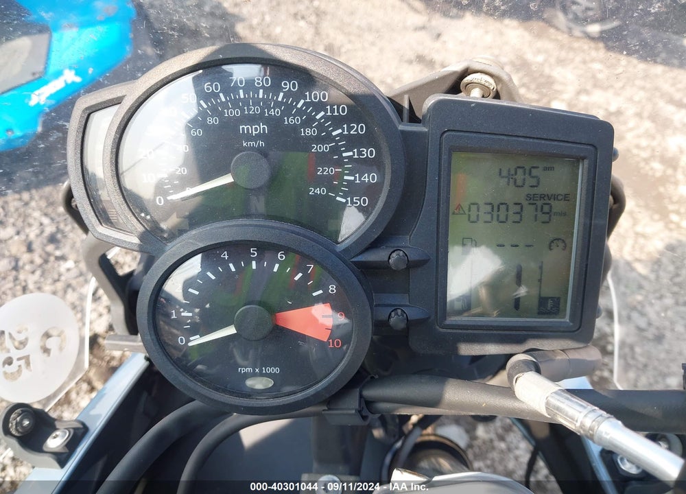 2009 BMW F650 GS VIN: WB10228069ZT94278