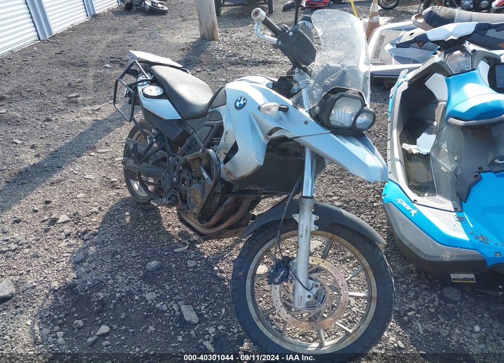2009 BMW F650 GS VIN: WB10228069ZT94278