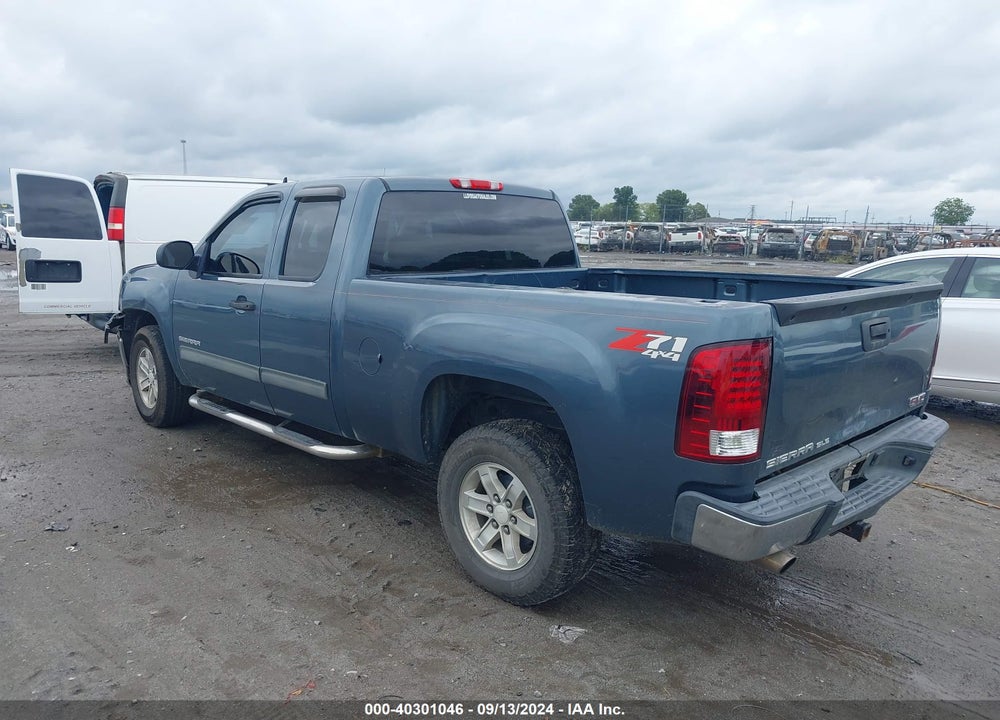 2011 GMC SIERRA 1500 SLE VIN: 1GTR2VE30BZ189569
