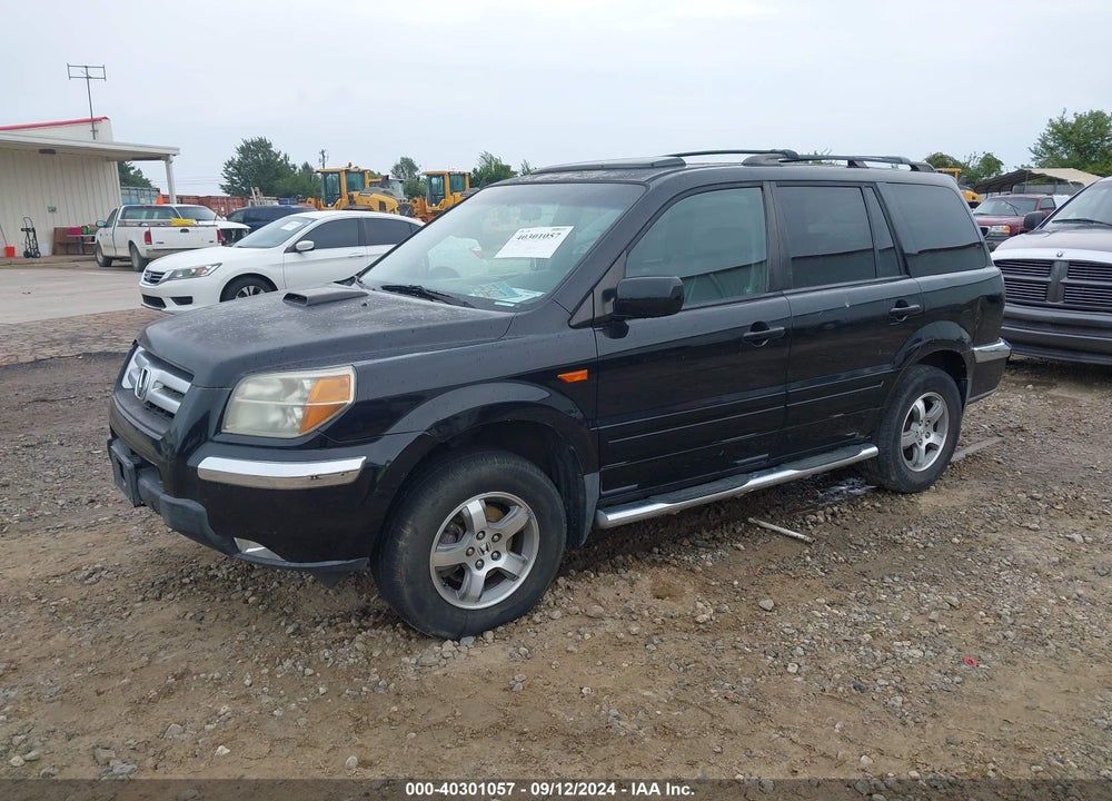 2007 HONDA PILOT EX-L VIN: 5FNYF28757B003213
