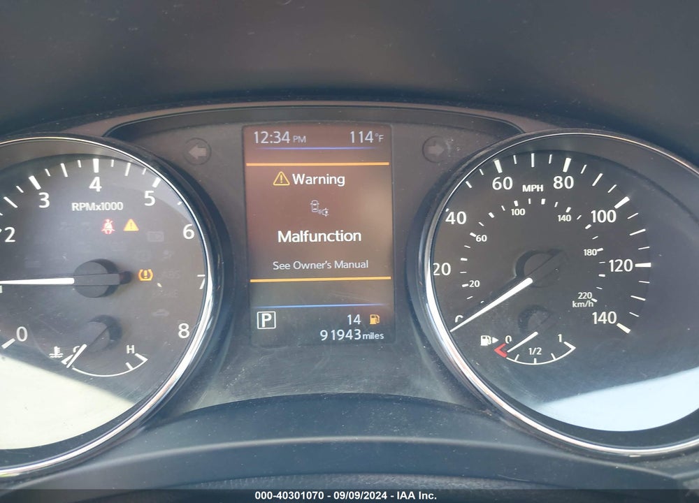 2020 NISSAN ROGUE SPORT S FWD XTRONIC CVT VIN: JN1BJ1CV5LW542010