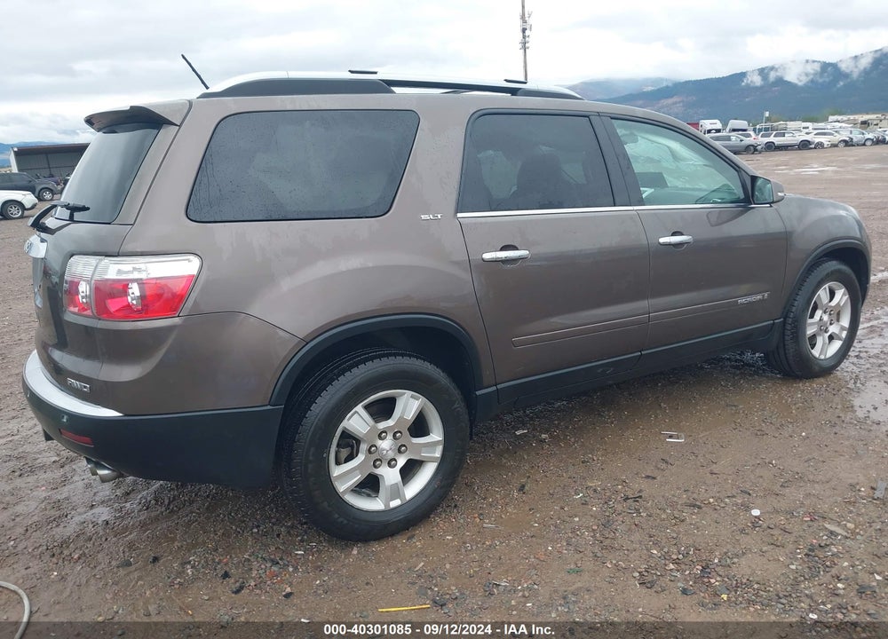 2008 GMC ACADIA SLT-2 VIN: 1GKEV33708J158866
