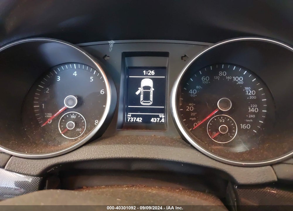 2014 VOLKSWAGEN JETTA SPORTWAGEN 2.5L SE VIN: 3VWPP7AJ1EM619900