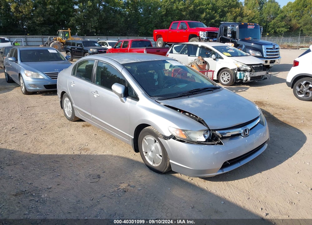 2008 HONDA CIVIC HYBRID VIN: JHMFA36208S002301
