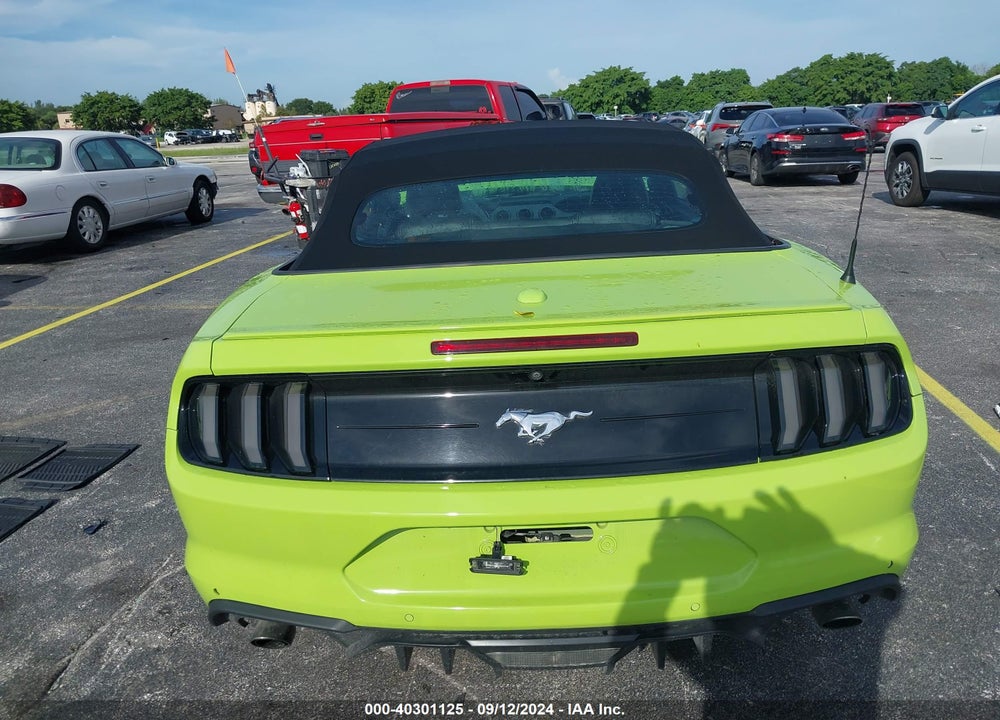 2020 FORD MUSTANG ECOBOOST PREMIUM VIN: 1FATP8UH0L5184621