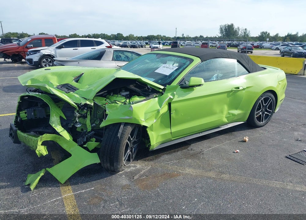 2020 FORD MUSTANG ECOBOOST PREMIUM VIN: 1FATP8UH0L5184621