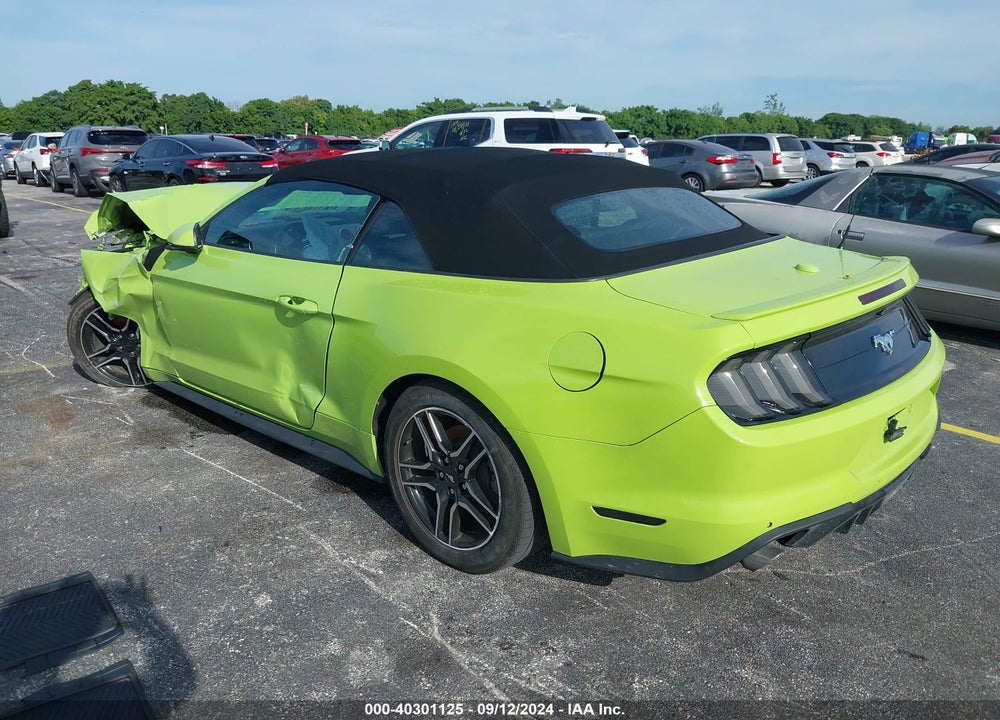 2020 FORD MUSTANG ECOBOOST PREMIUM VIN: 1FATP8UH0L5184621