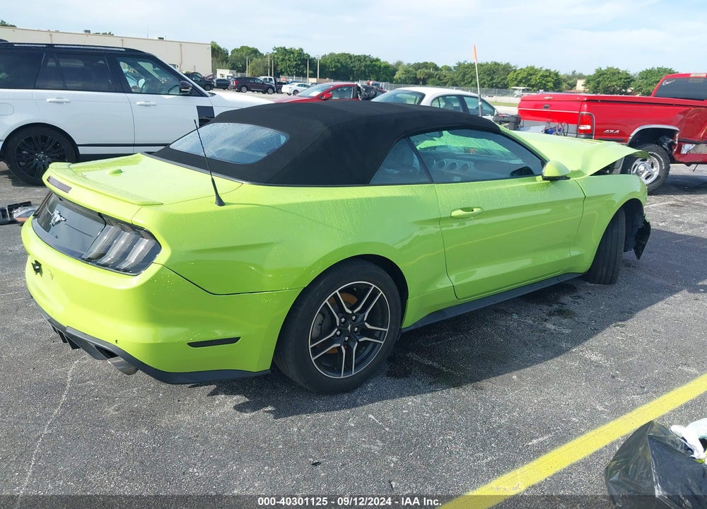 2020 FORD MUSTANG ECOBOOST PREMIUM VIN: 1FATP8UH0L5184621