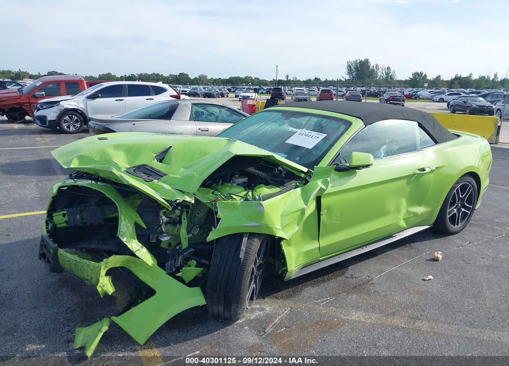 2020 FORD MUSTANG ECOBOOST PREMIUM VIN: 1FATP8UH0L5184621
