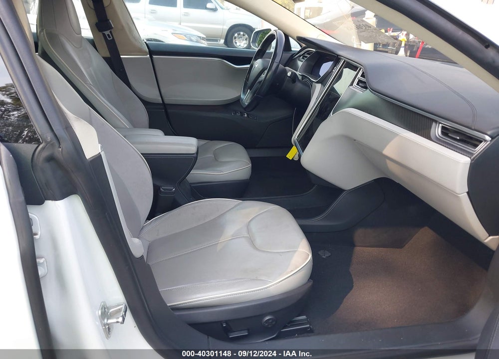 2014 TESLA MODEL S P85 VIN: 5YJSA1H14EFP53001