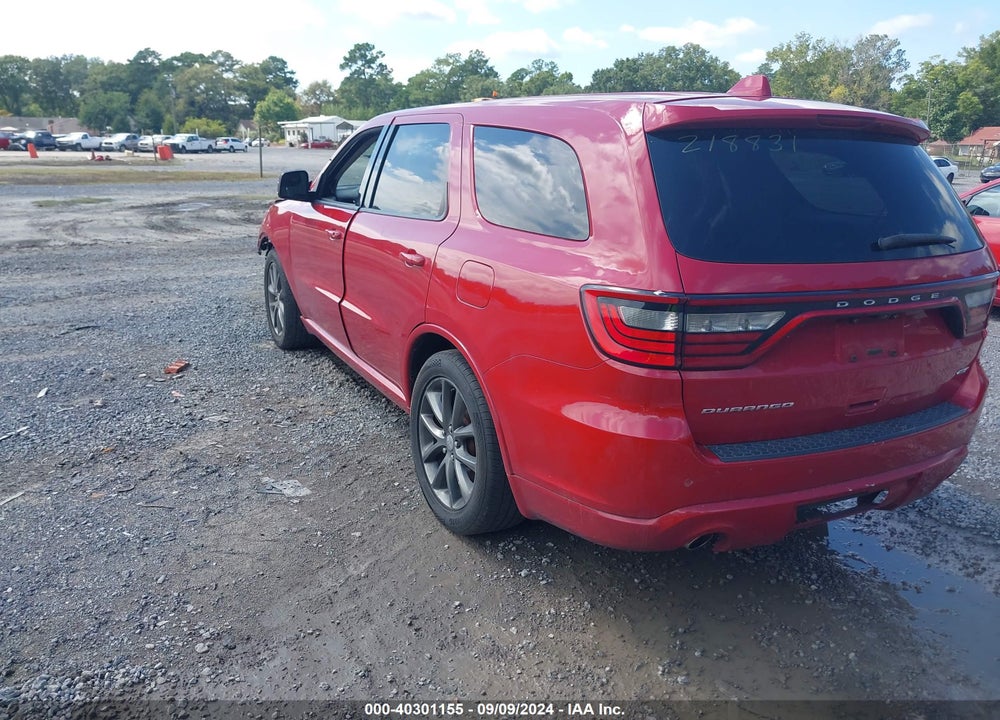 2018 DODGE DURANGO GT RWD VIN: 1C4RDHDG0JC218831