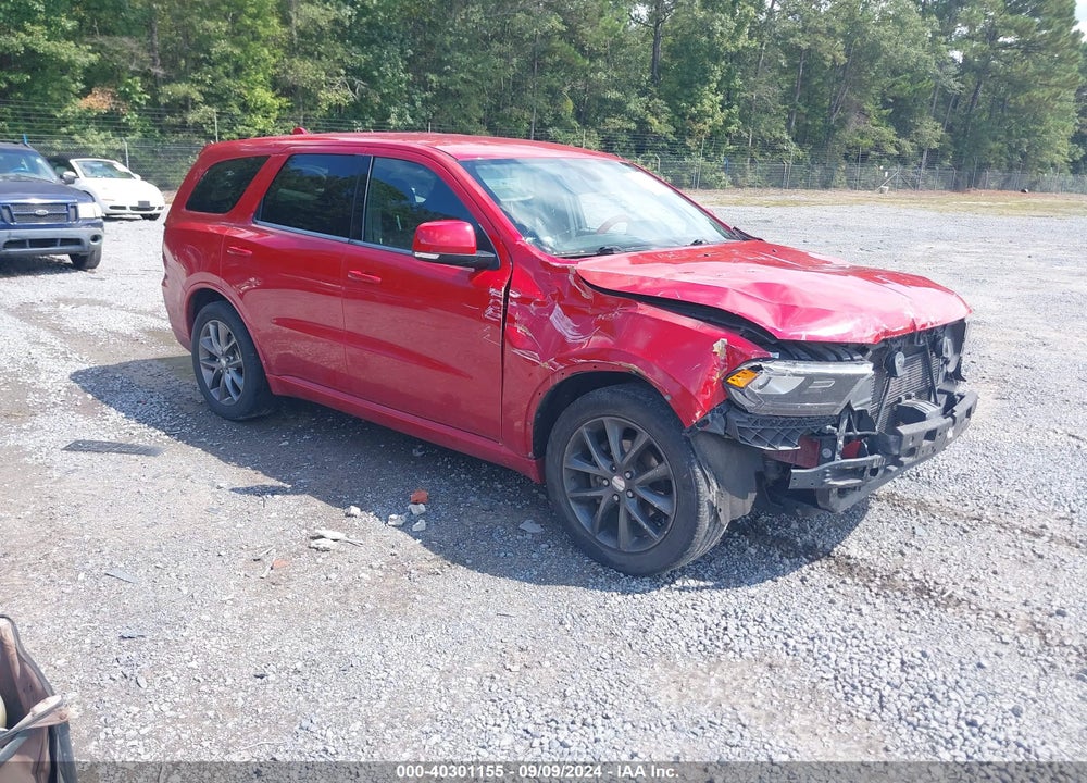 2018 DODGE DURANGO GT RWD VIN: 1C4RDHDG0JC218831