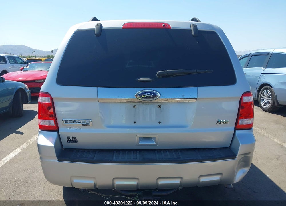 2011 FORD ESCAPE LIMITED VIN: 1FMCU0EG4BKC13785