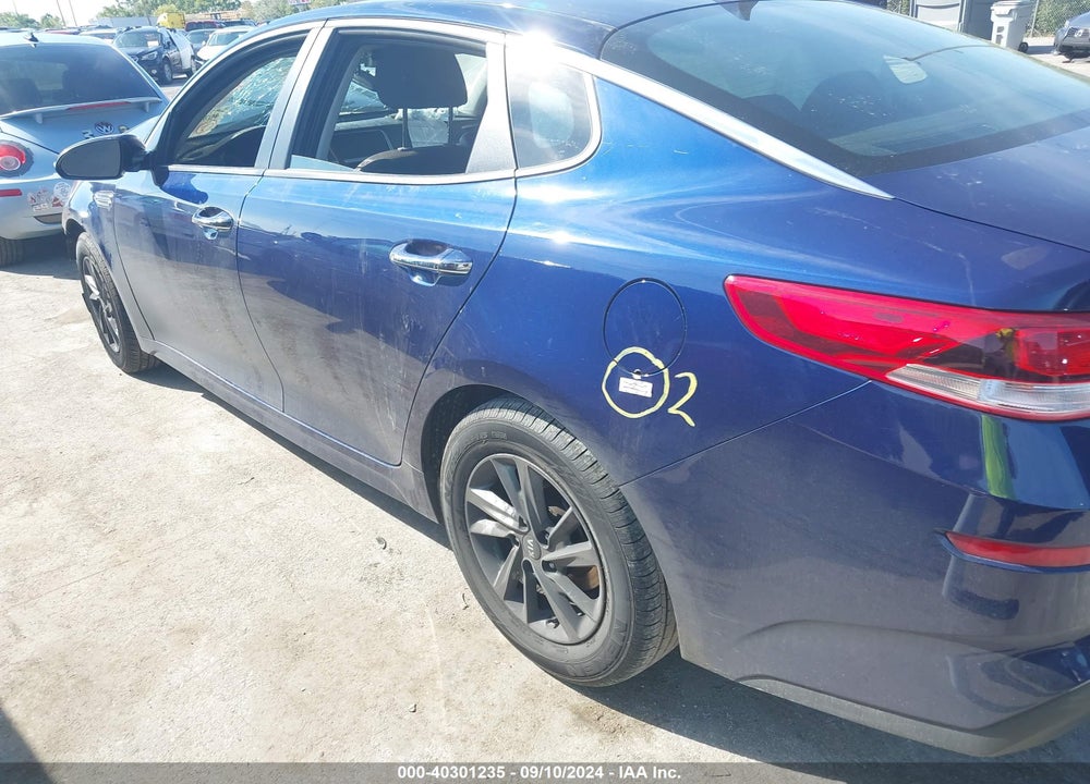 2019 KIA OPTIMA LX VIN: 5XXGT4L34KG378584