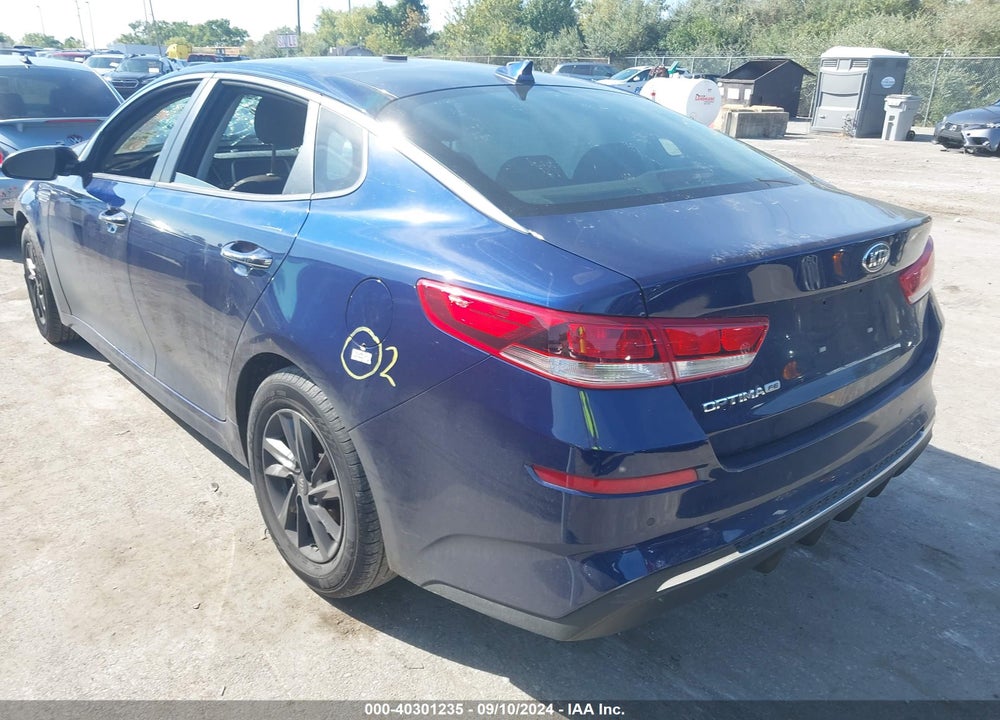 2019 KIA OPTIMA LX VIN: 5XXGT4L34KG378584