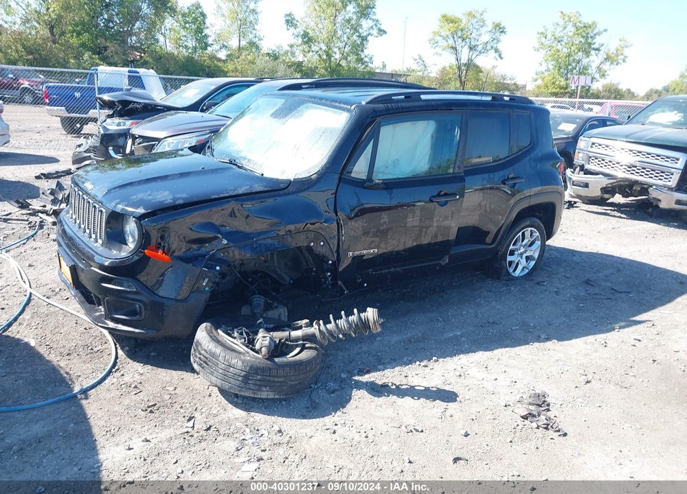 2018 JEEP RENEGADE LATITUDE 4X4 VIN: ZACCJBBB9JPH52134