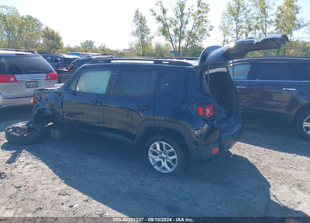 2018 JEEP RENEGADE LATITUDE 4X4 VIN: ZACCJBBB9JPH52134