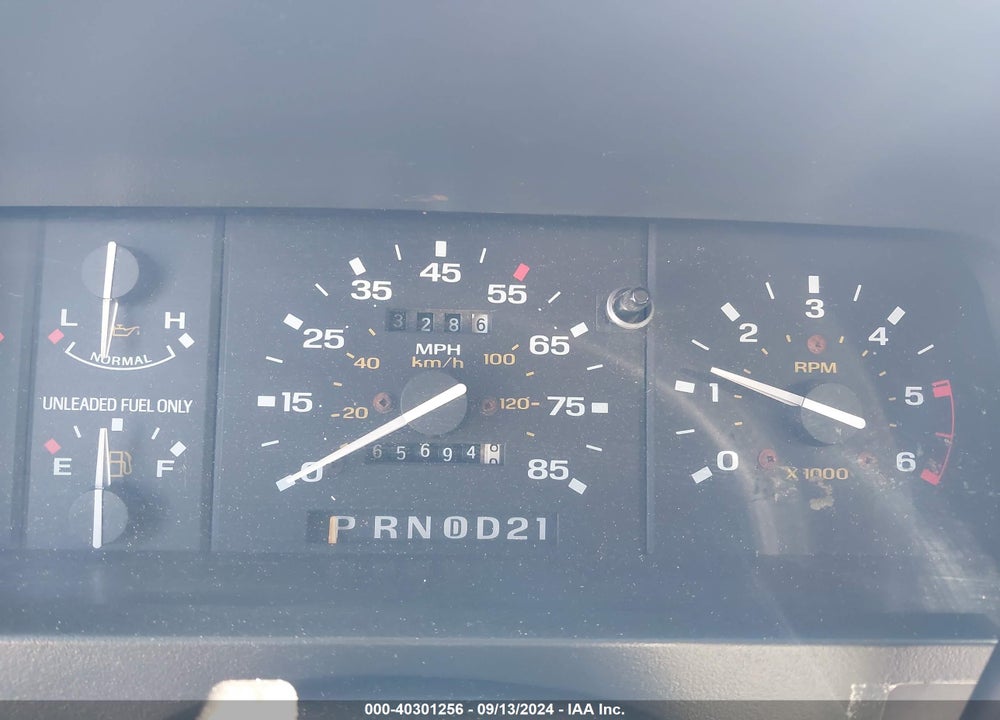 1992 FORD EXPLORER VIN: 1FMDU32X4NUD91666