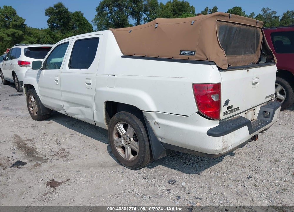 2009 HONDA RIDGELINE VIN: 5FPYK16579B101659