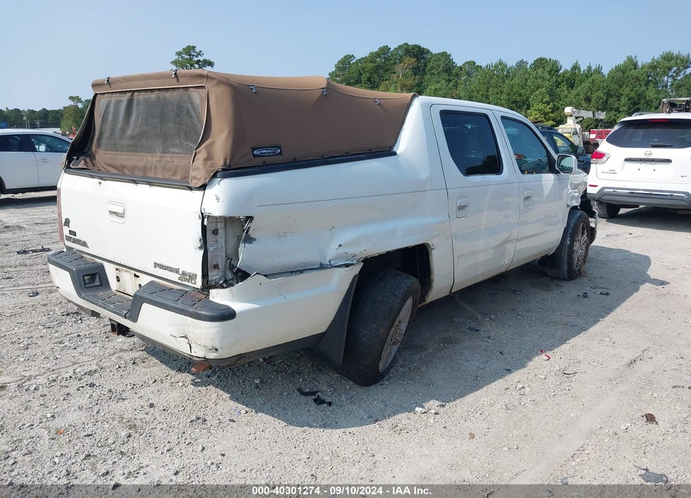 2009 HONDA RIDGELINE VIN: 5FPYK16579B101659