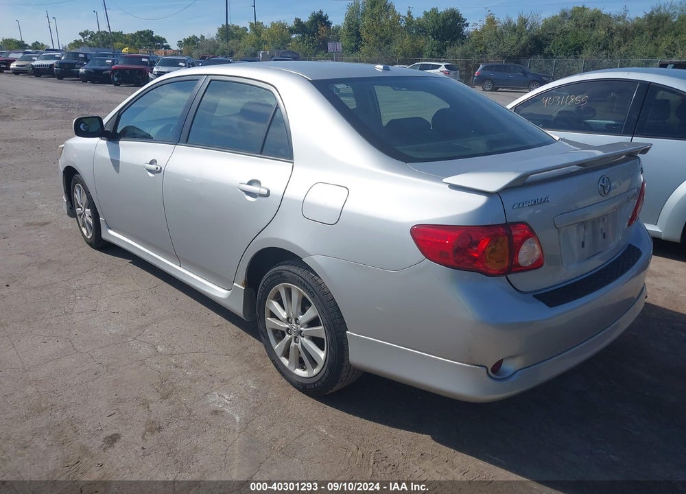 2009 TOYOTA COROLLA S VIN: 1NXBU40E09Z142575