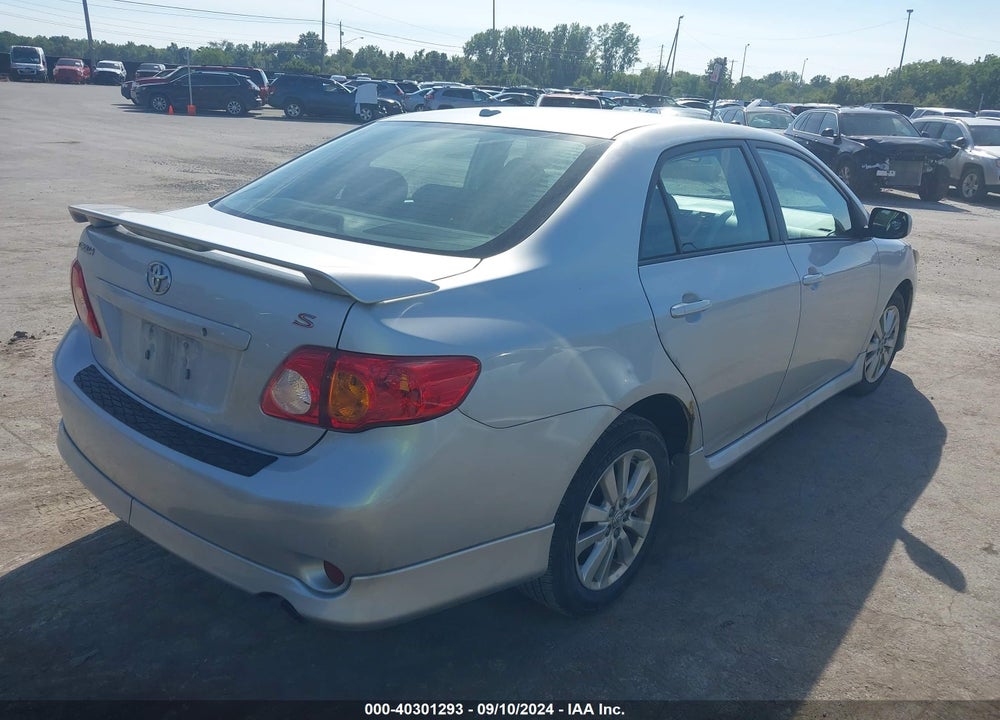 2009 TOYOTA COROLLA S VIN: 1NXBU40E09Z142575