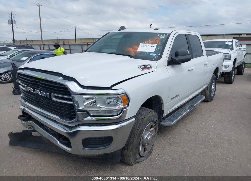 2021 RAM 2500 BIG HORN 4X4 6'4 BOX VIN: 3C6UR5DL5MG508739