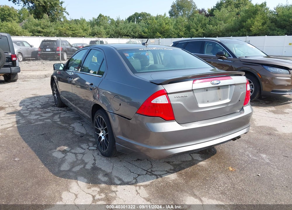 2012 FORD FUSION SE VIN: 3FAHP0HA9CR105075