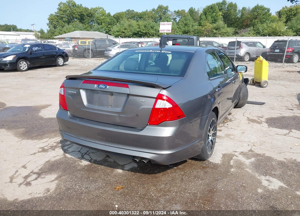 2012 FORD FUSION SE VIN: 3FAHP0HA9CR105075