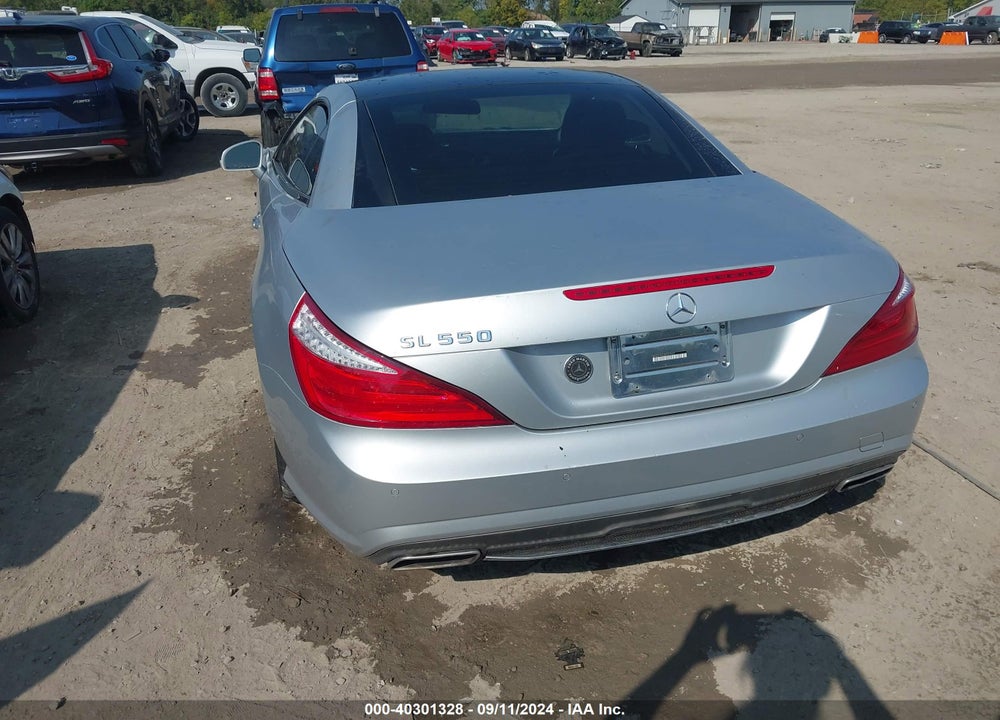 2014 MERCEDES-BENZ SL 550 VIN: WDDJK7DA5EF027537