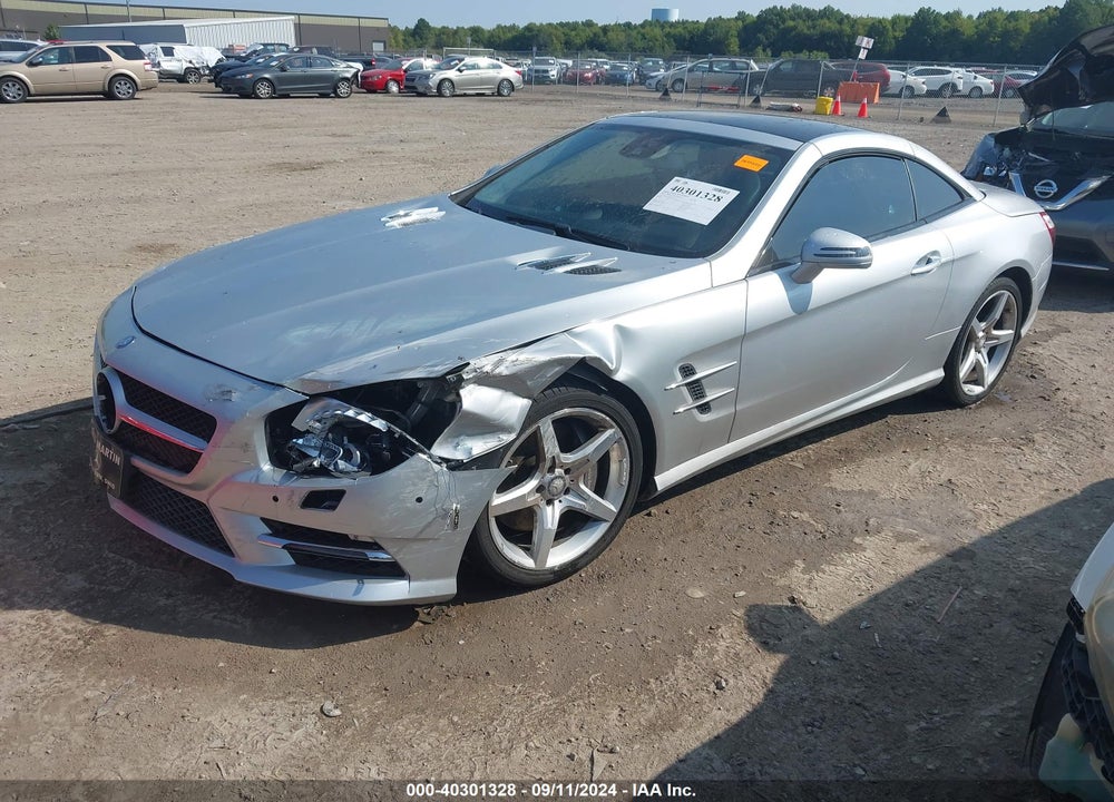 2014 MERCEDES-BENZ SL 550 VIN: WDDJK7DA5EF027537